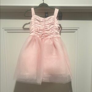 NWT 12-18mo Janie and Jack Light Pink Ruched Dress
